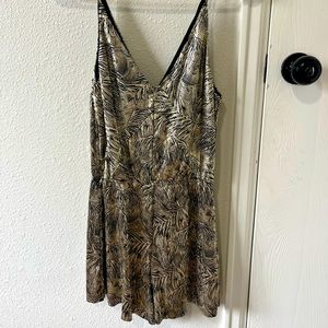TOP SHOP SHINY ROMPER